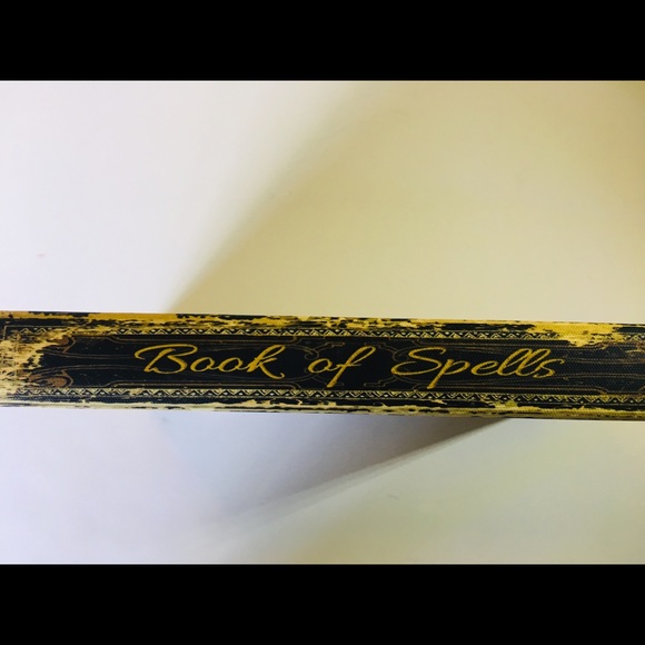 Halloween Book of Spells Box Old World Witch Cat - Picture 6 of 9